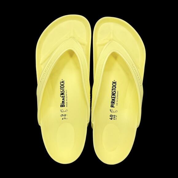 Birkenstock Women’s Gizeh EVA Flip Flop Sandals Yellow Sz 9 - Picture 2 of 9